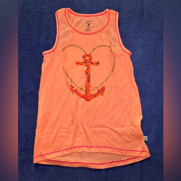 Girls lot of 6 tops, 3 tank tops, 3 long sleeve, size small (7-8), xlnt cond - Picture 2 of 13